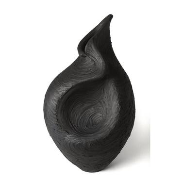 "Wild Woman" - Large Textured Ceramic Vessel thumb