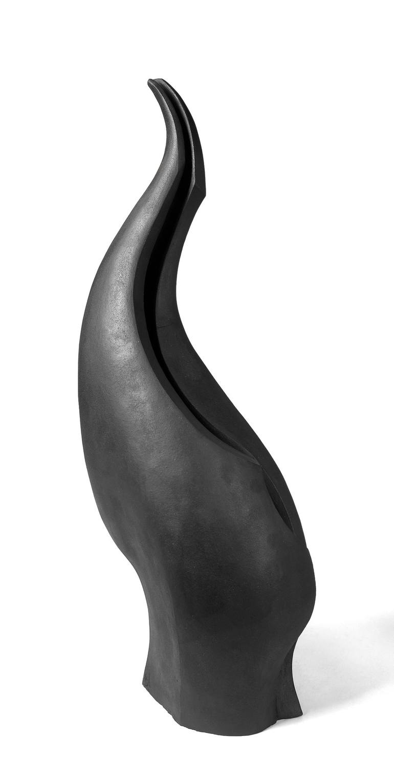 Kuro I - Abstract Ceramic Sculpture Sculpture by Beverly Morrison ...