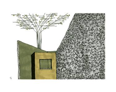 Print of Abstract Home Drawings by Guy Ziedenberg