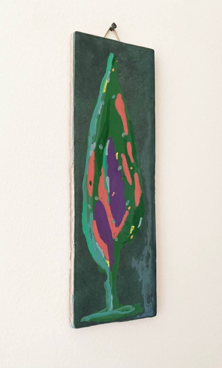 Original Abstract Nature Painting by Guy Ziedenberg