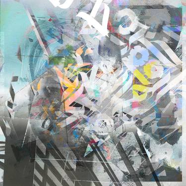 Original Abstract Expressionism Abstract Mixed Media by The Most Active