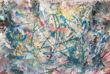 Original Abstract Expressionism Abstract Paintings by THE MOST ACTIVE