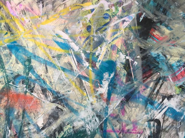 Original Abstract Painting by THE MOST ACTIVE