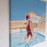 Lido Pool Swim Side view 2