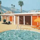 Palm Springs Pool House - Limited Edition of 25 by Phil Bower