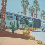 Parking at The Palm Springs Pad by Phil Bower