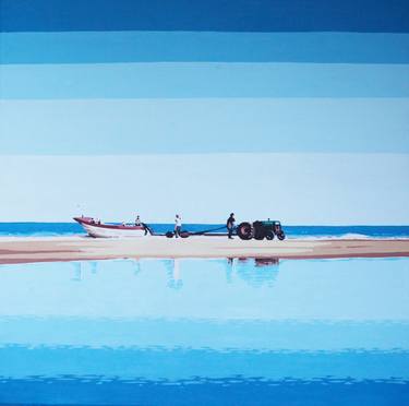 Original Beach Paintings by Phil Bower
