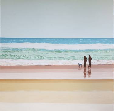 Print of Beach Paintings by Phil Bower