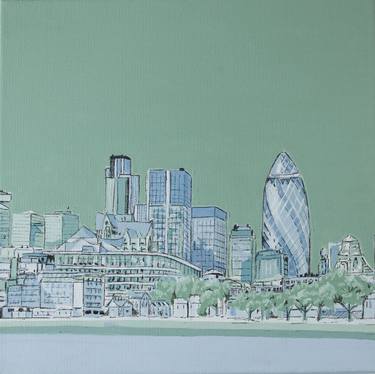 Original Fine Art Architecture Paintings by Phil Bower