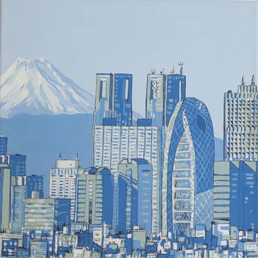 Original Architecture Paintings by Phil Bower