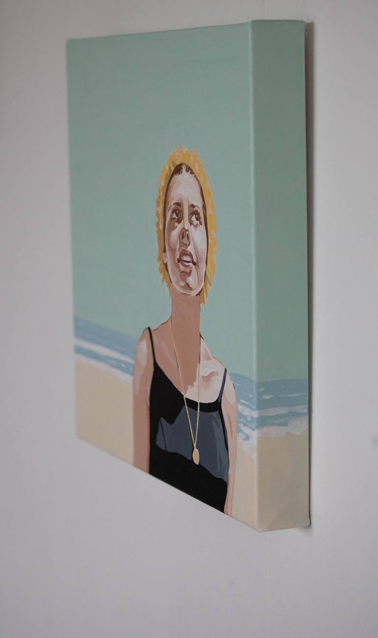 Original Figurative People Painting by Phil Bower