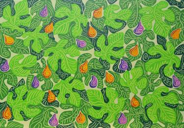 Print of Pop Art Botanic Paintings by Roko Ivanda