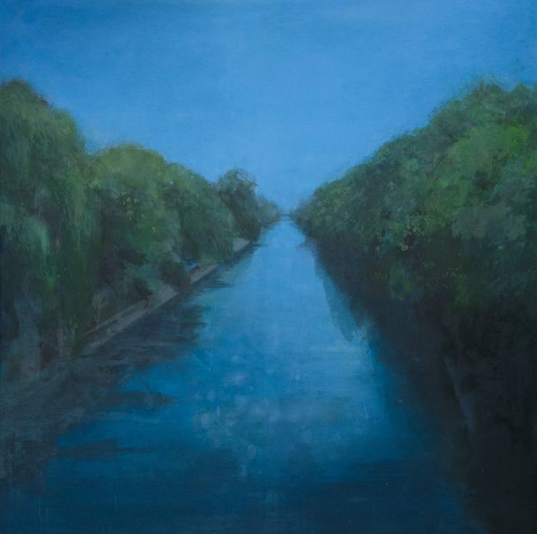 Print of Cities Paintings by Kevin Gray