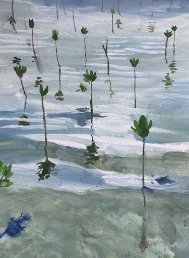 Original Water Drawings by Kevin Gray