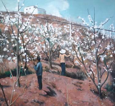 Original Impressionism Botanic Paintings by Kevin Gray