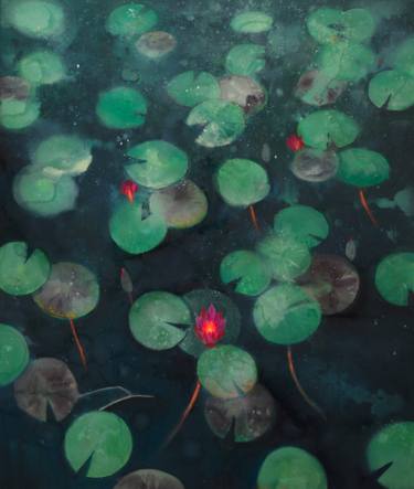 Original Impressionism Botanic Paintings by Kevin Gray