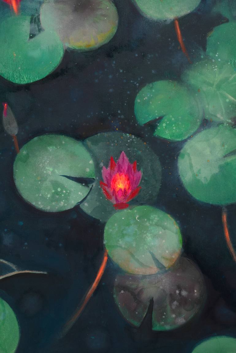 Original Impressionism Botanic Painting by Kevin Gray