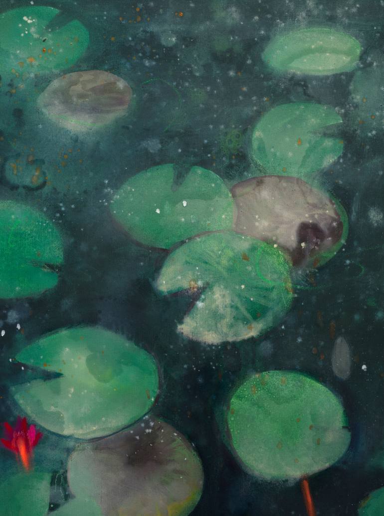 Original Impressionism Botanic Painting by Kevin Gray