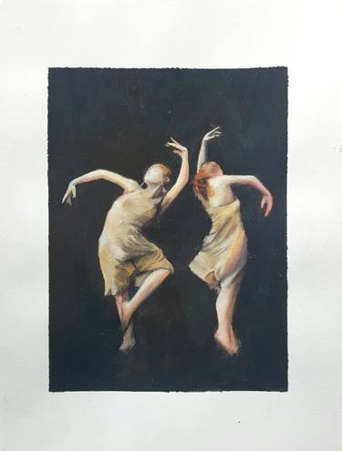 Original Figurative Performing Arts Drawings by Kevin Gray