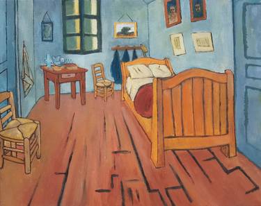 Van Gogh S Room In Arles Painting By Kevin Gray Saatchi Art