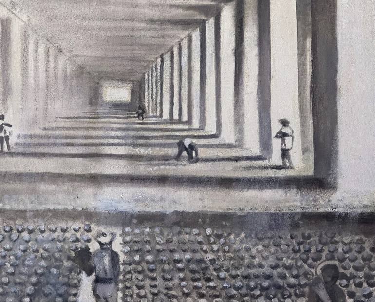 Original Documentary Time Painting by Kevin Gray
