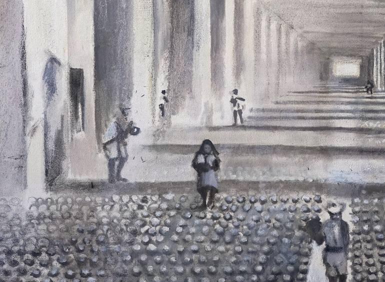 Original Documentary Time Painting by Kevin Gray