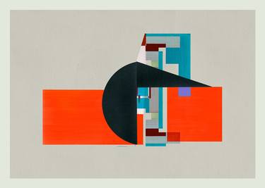 Original Abstract Printmaking by jesús perea