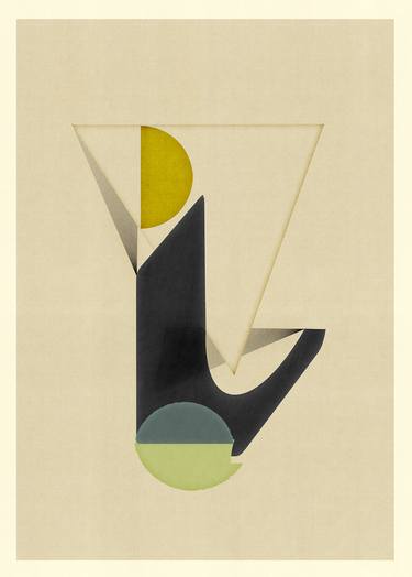 Original Abstract Printmaking by jesús perea