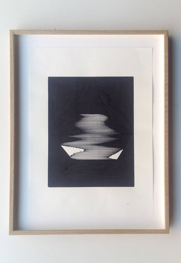 Original Minimalism Abstract Drawing by jesús perea