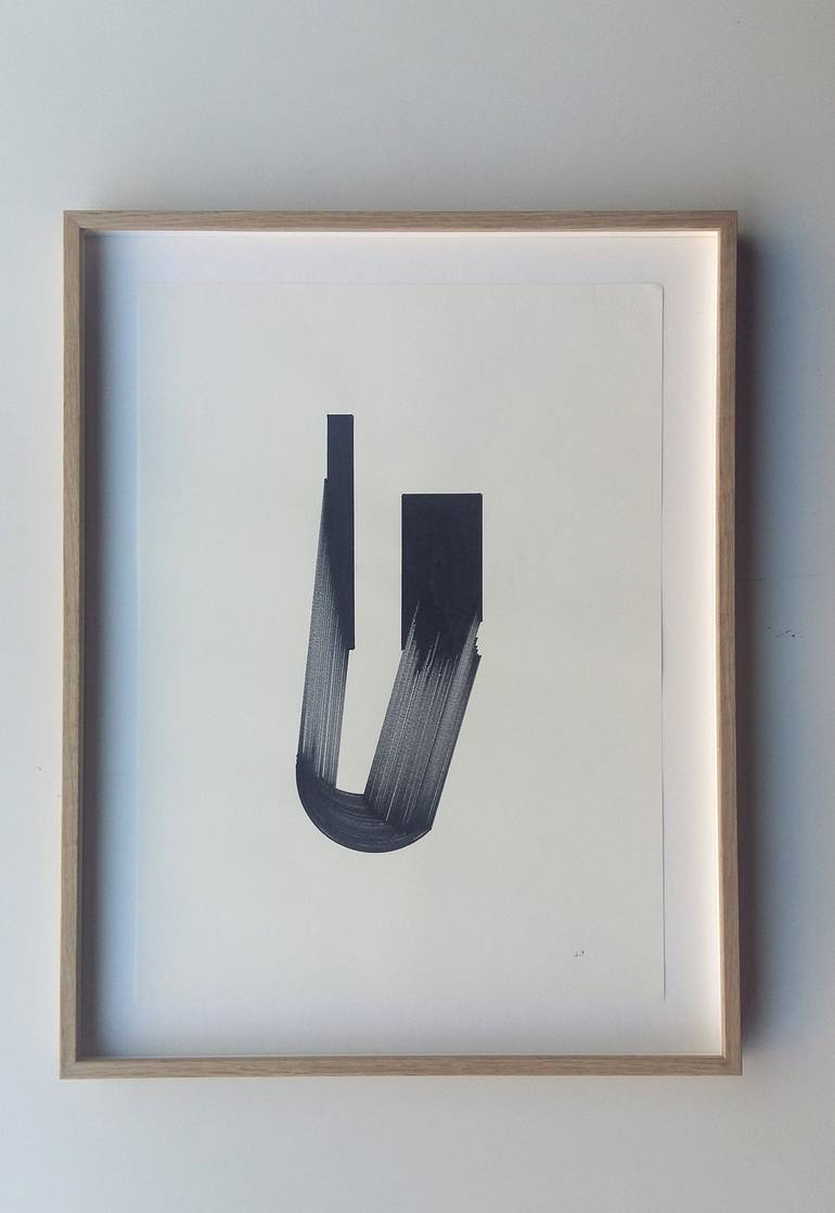 Original Minimalism Abstract Drawing by jesús perea