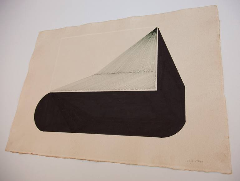 Original Minimalism Abstract Drawing by jesús perea