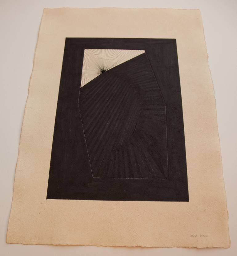 Original Minimalism Abstract Drawing by jesús perea