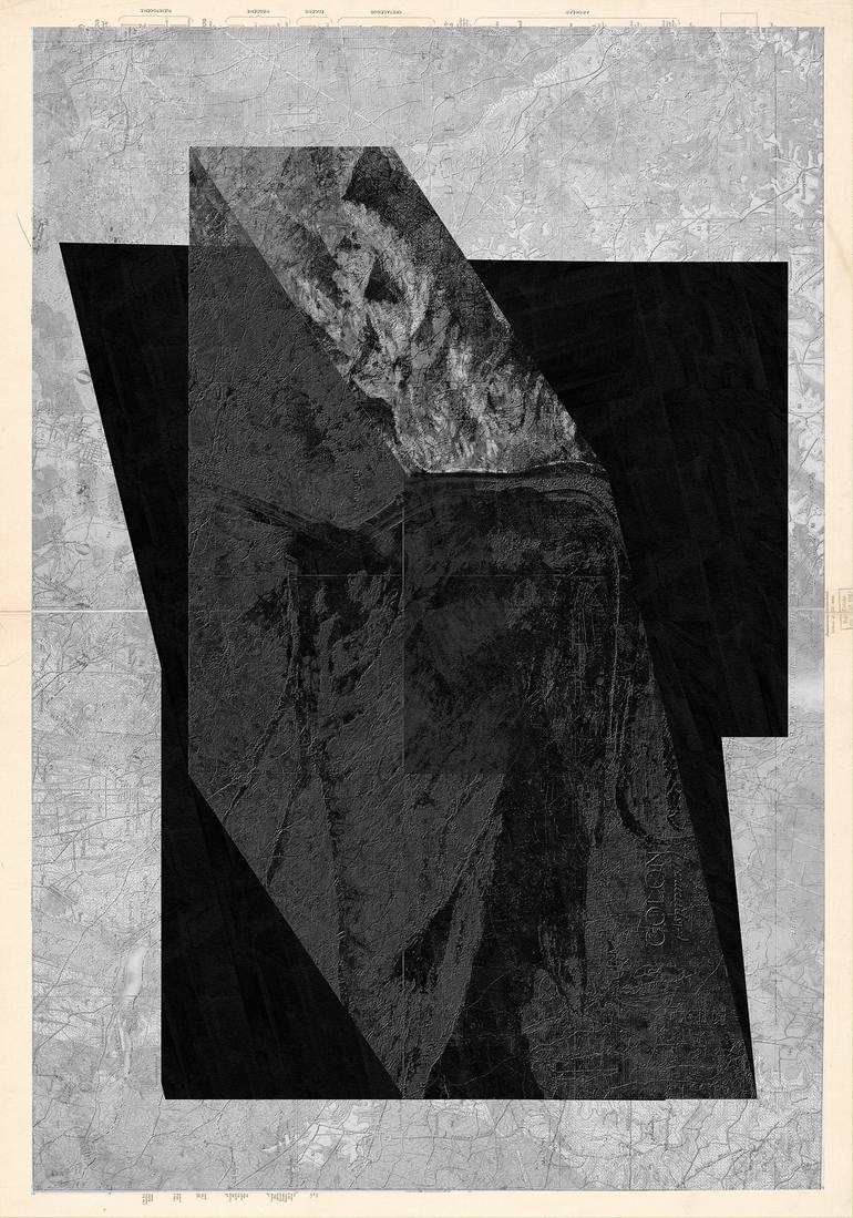 Original Minimalism Abstract Printmaking by Jesús Perea