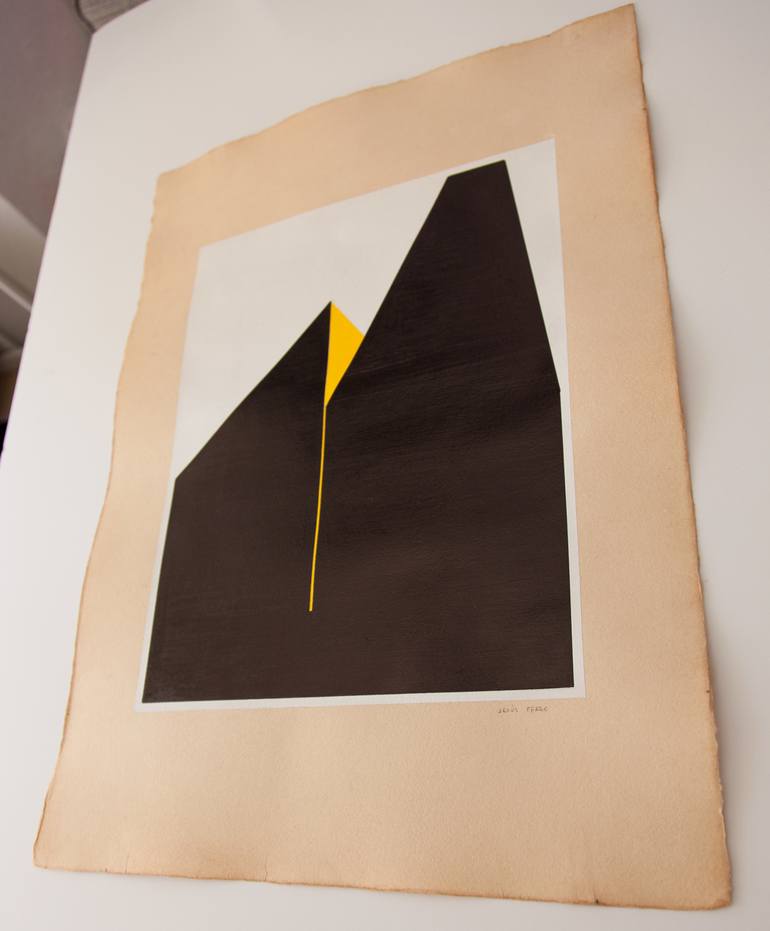 Original Minimalism Abstract Drawing by jesús perea