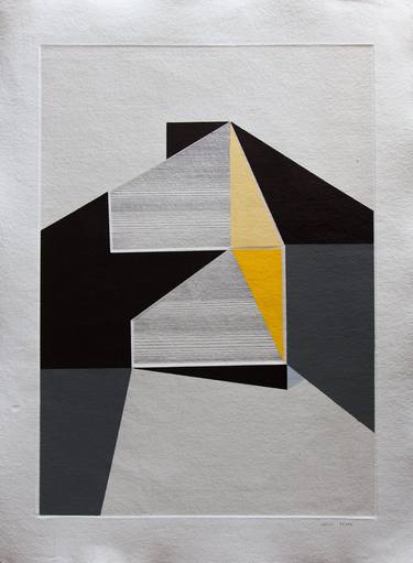 Original Minimalism Abstract Drawings by jesús perea