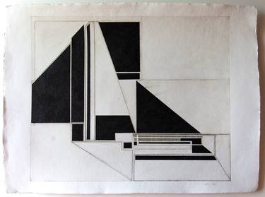 Original Minimalism Abstract Drawings by jesús perea