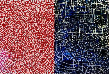 "Red, White & Blue" Diptych thumb