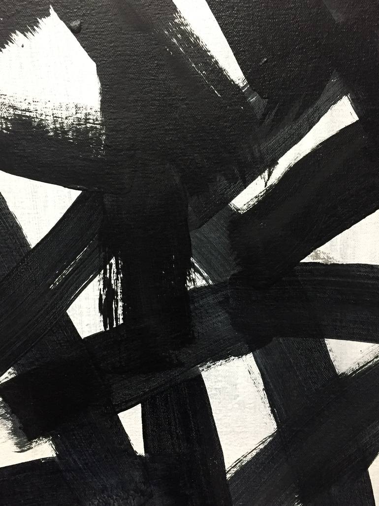 Original Conceptual Abstract Painting by Robert Petrick