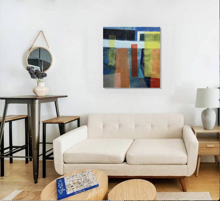 Original Abstract Expressionism Abstract Painting by Robert Petrick