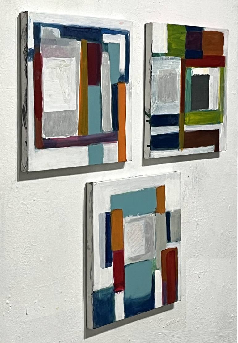 Original Abstract Expressionism Abstract Painting by Robert Petrick