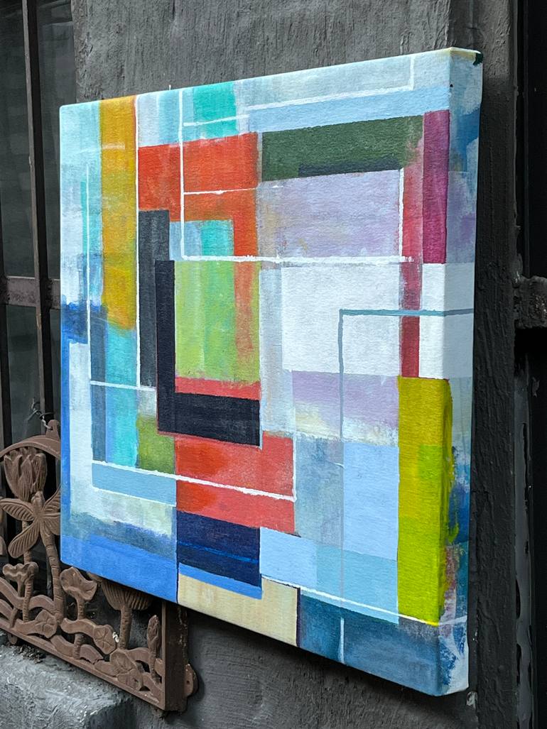 Original Abstract Expressionism Abstract Painting by Robert Petrick