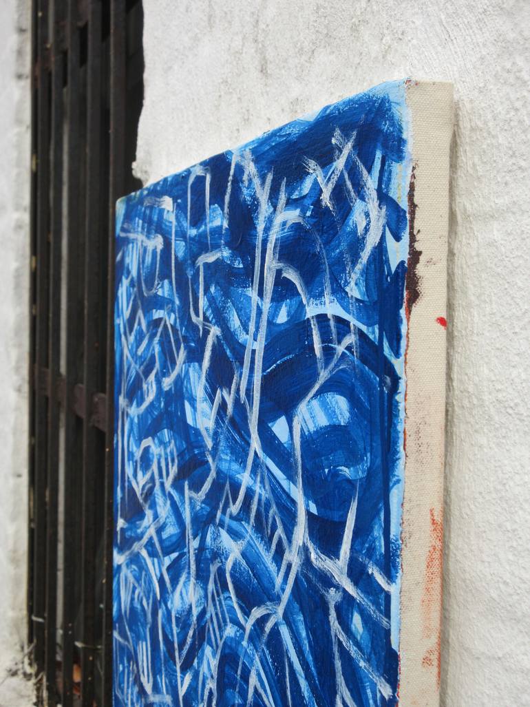 Original Abstract Expressionism Abstract Painting by Robert Petrick