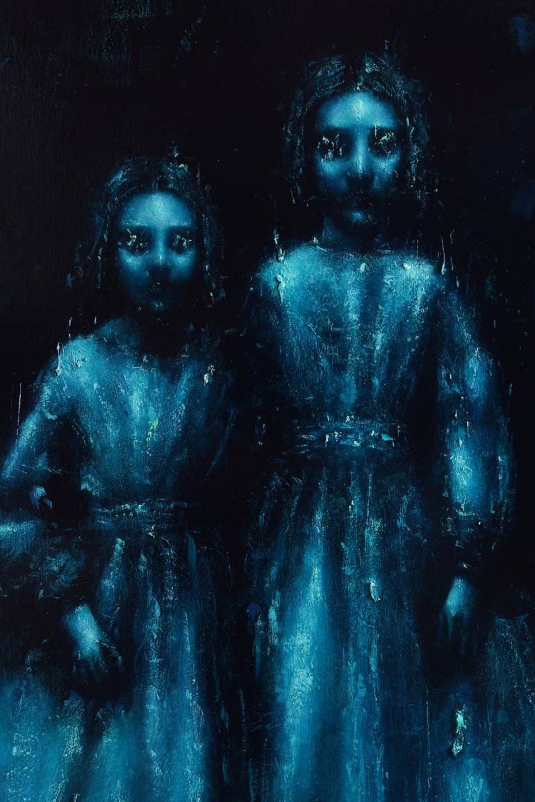 Original Baroque People Painting by Jean-Luc Almond