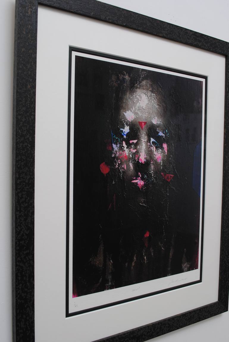 Original Fine Art Portrait Printmaking by Jean-Luc Almond