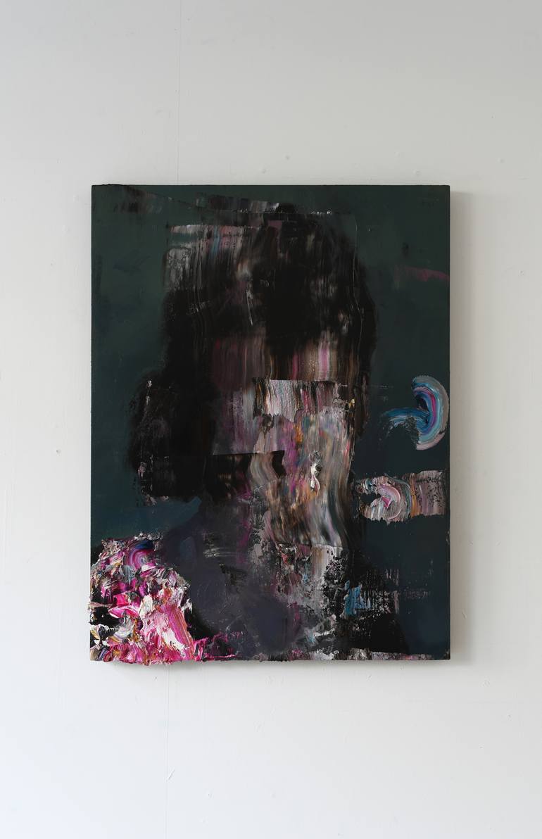 Original Abstract People Painting by Jean-Luc Almond