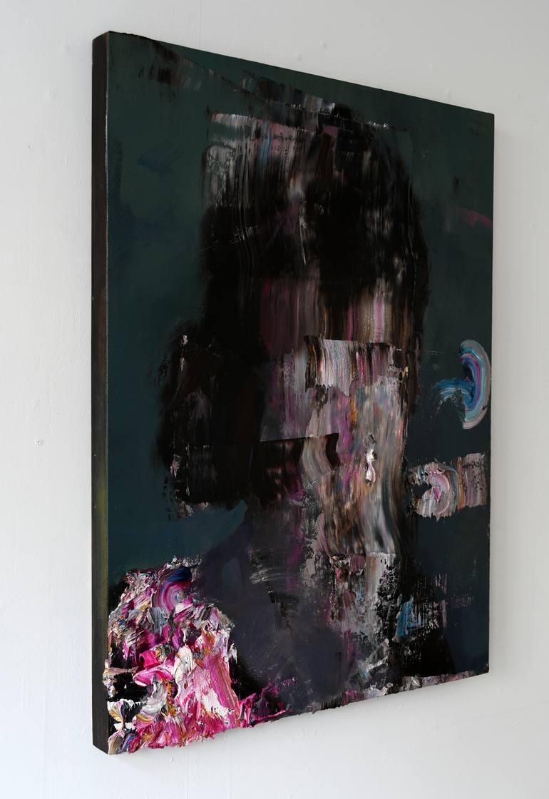 Original Abstract People Painting by Jean-Luc Almond
