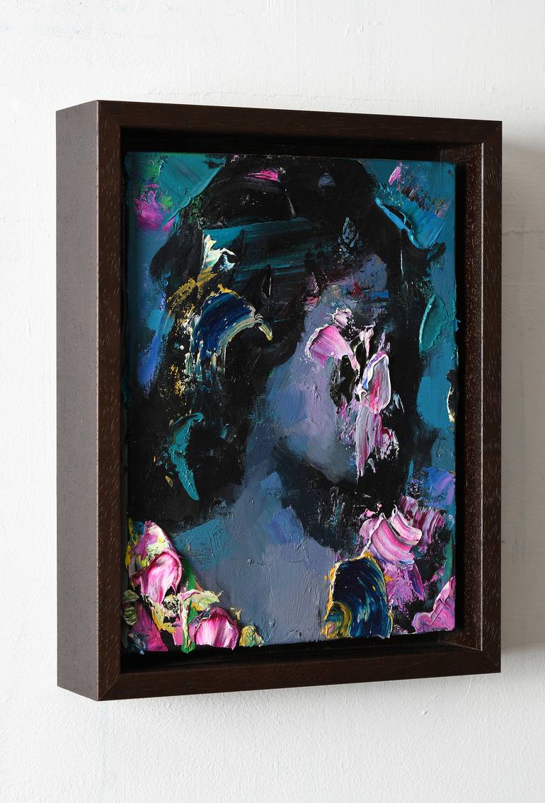 Original Abstract Expressionism People Painting by Jean-Luc Almond