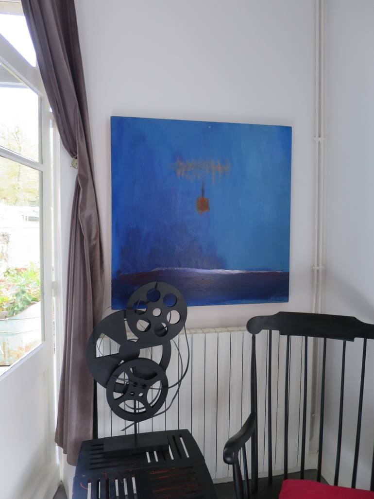 Original Conceptual Abstract Painting by Rachel Pennington