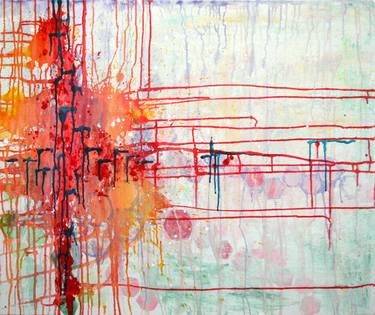 Print of Abstract Music Paintings by Rebecca Foster