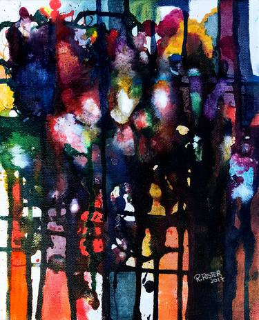 Print of Abstract Expressionism Abstract Paintings by Rebecca Foster